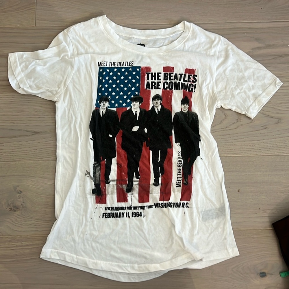 Beatles graphic tee